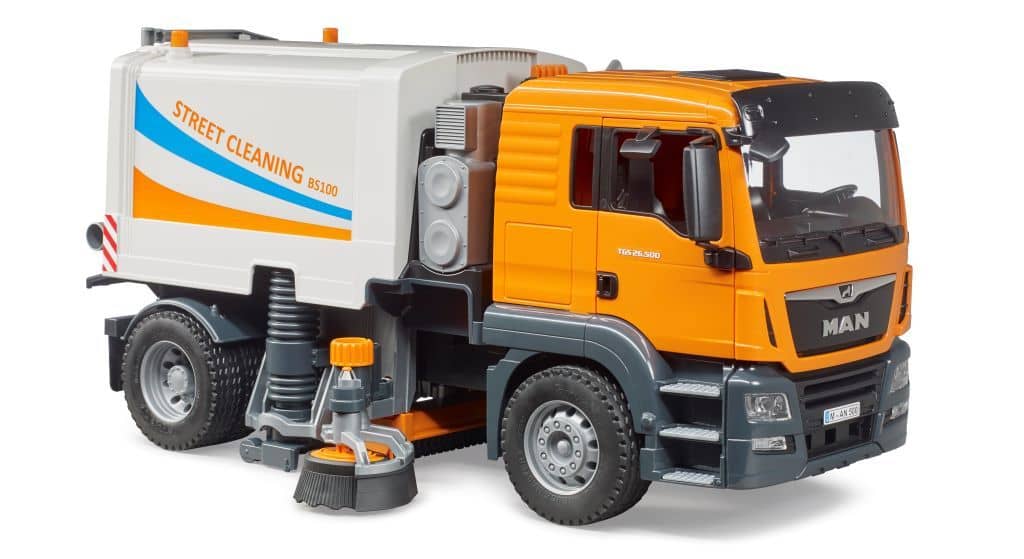 Bruder - Man Tgs Street Sweeper 1:16 Scale