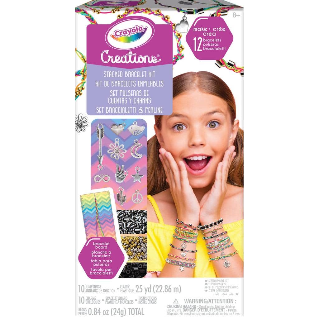 Crayola - Creations Stacked Bracelet Kit