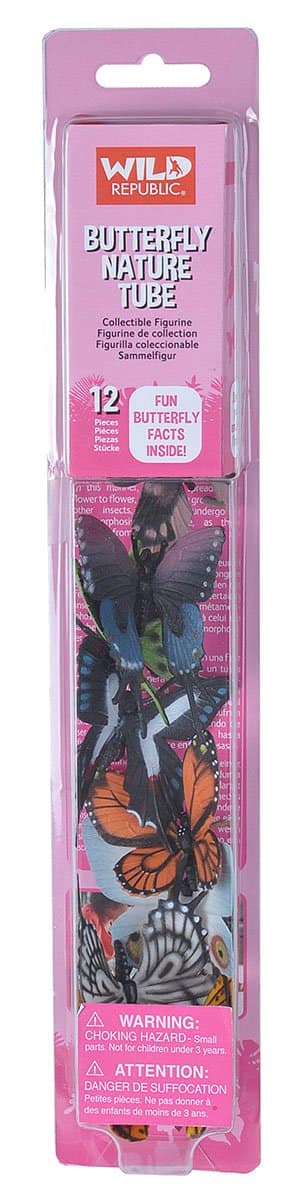 Wild Republic - Nature Tubes Butterfly Figurines