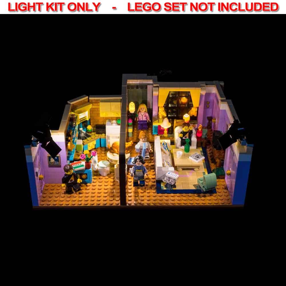 Light My Bricks - LIGHT KIT for LEGO® The Friends Apartments 10292