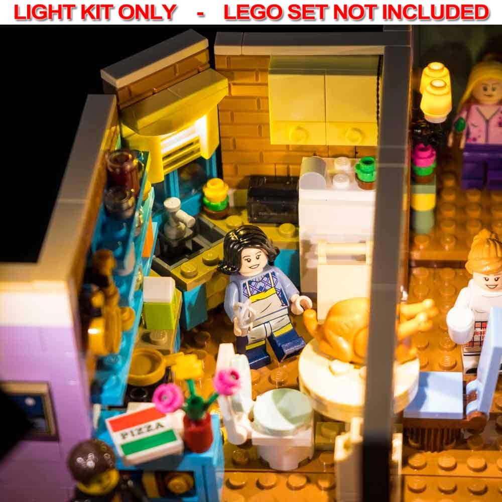 Light My Bricks - LIGHT KIT for LEGO® The Friends Apartments 10292