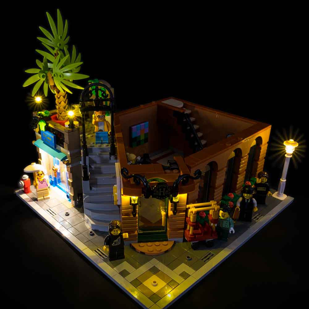 Light My Bricks - LIGHT KIT for LEGO® Boutique Hotel 10297