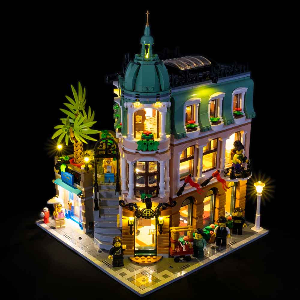 Light My Bricks - LIGHT KIT for LEGO® Boutique Hotel 10297