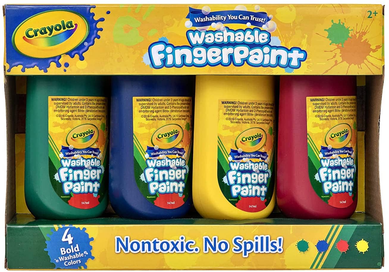 Crayola - Washable Kids Finger Paints For Kids