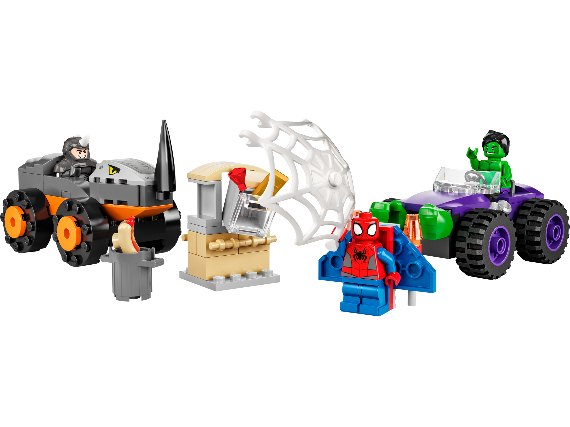 LEGO® 10782 Hulk vs. Rhino Truck Showdown - Marvel Spidey 4+