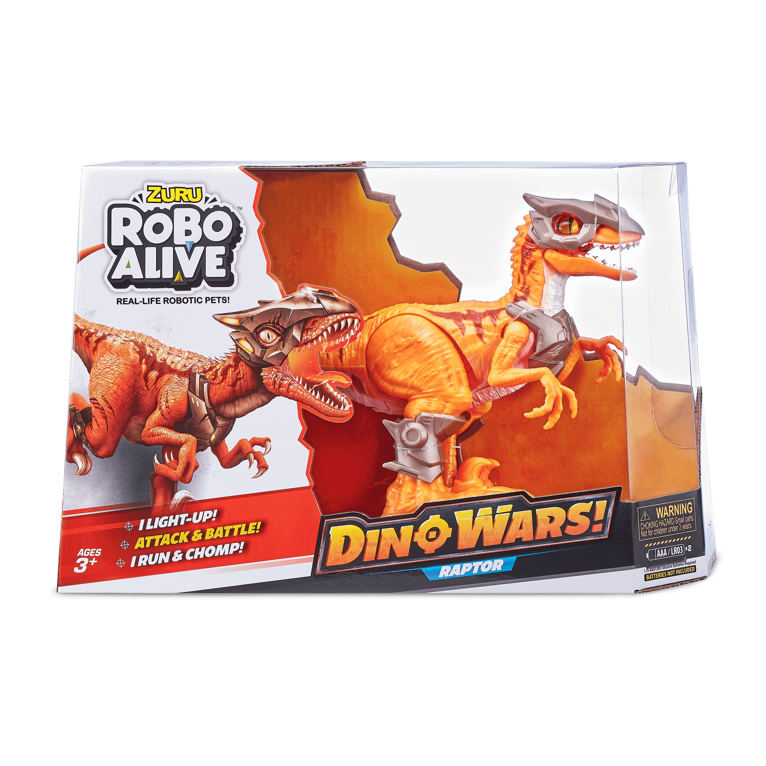 ZURU - Robo Alive Dino Wars Raptor Toy By ZURU Robo Alive