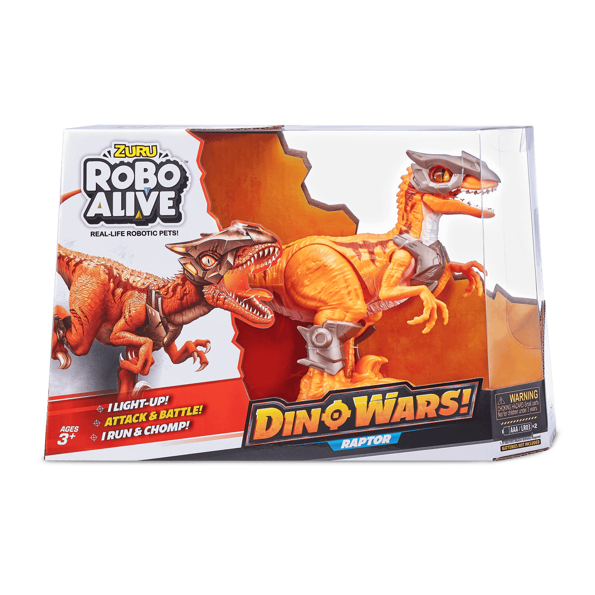 ZURU - Robo Alive Dino Wars Raptor Toy By ZURU Robo Alive