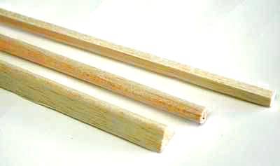 BALSAWOOD SQUARE 1X1 25X25X915 ORANGE