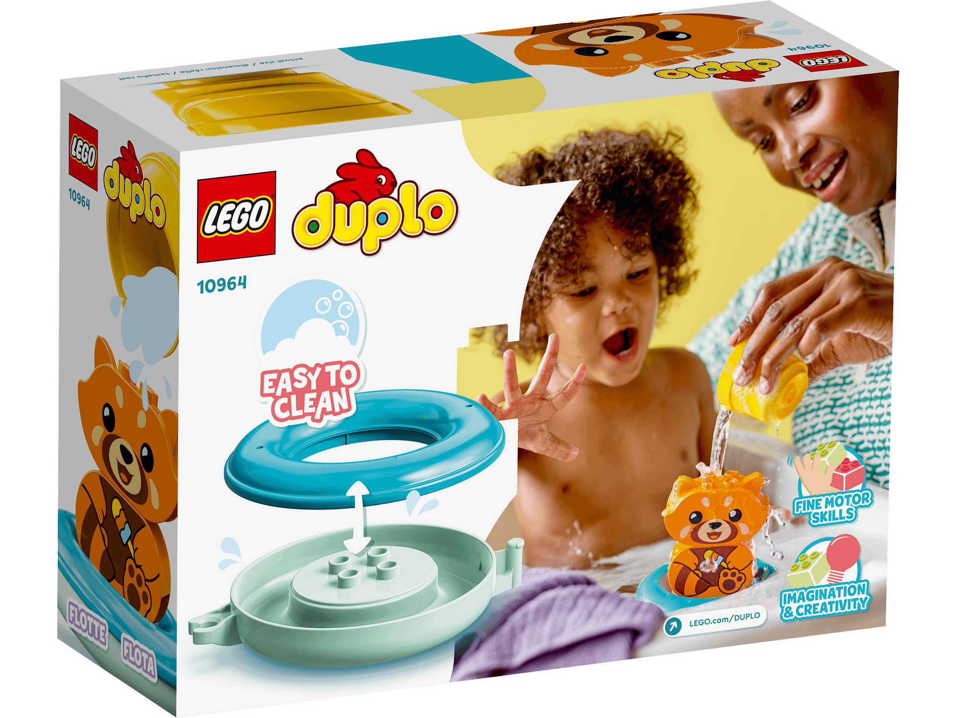 LEGO® 10964 Bath Time Fun Floating Red Panda - DUPLO®
