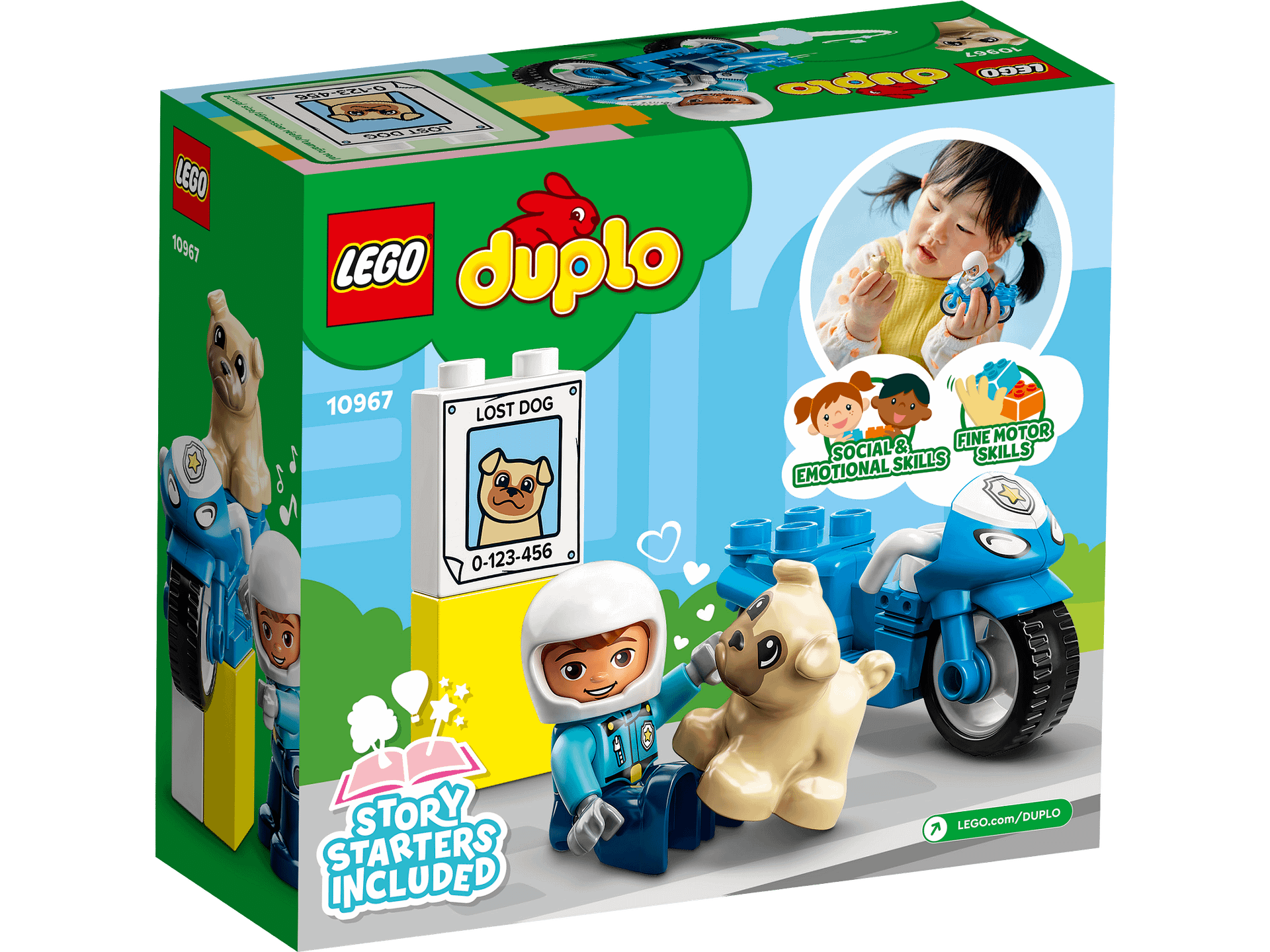 LEGO® 10967 Police Motorcycle - DUPLO®