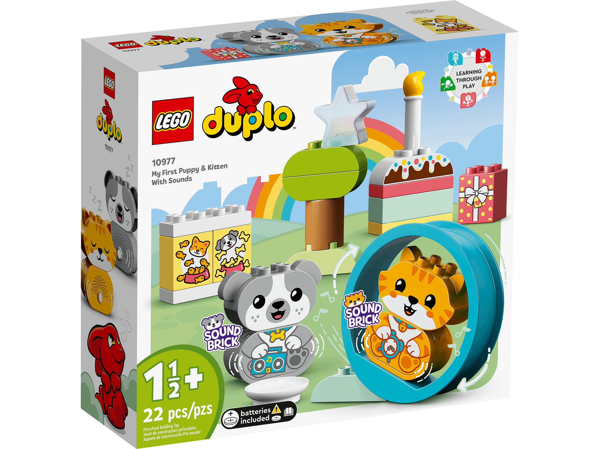 LEGO® 10977 My First Puppy & Kitten With Sounds -  DUPLO® My First