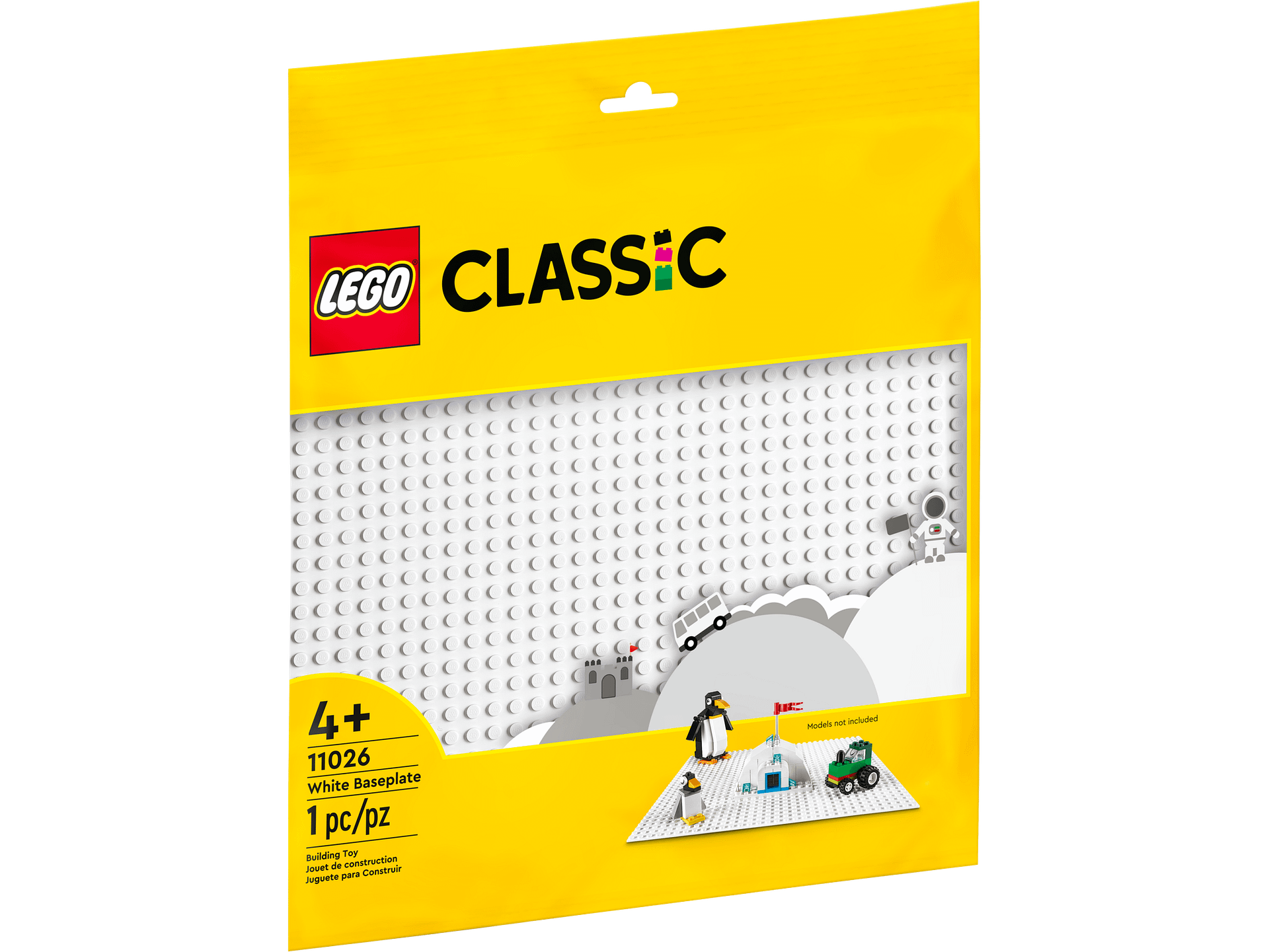 LEGO® 11026 White Baseplate - Classic 4+