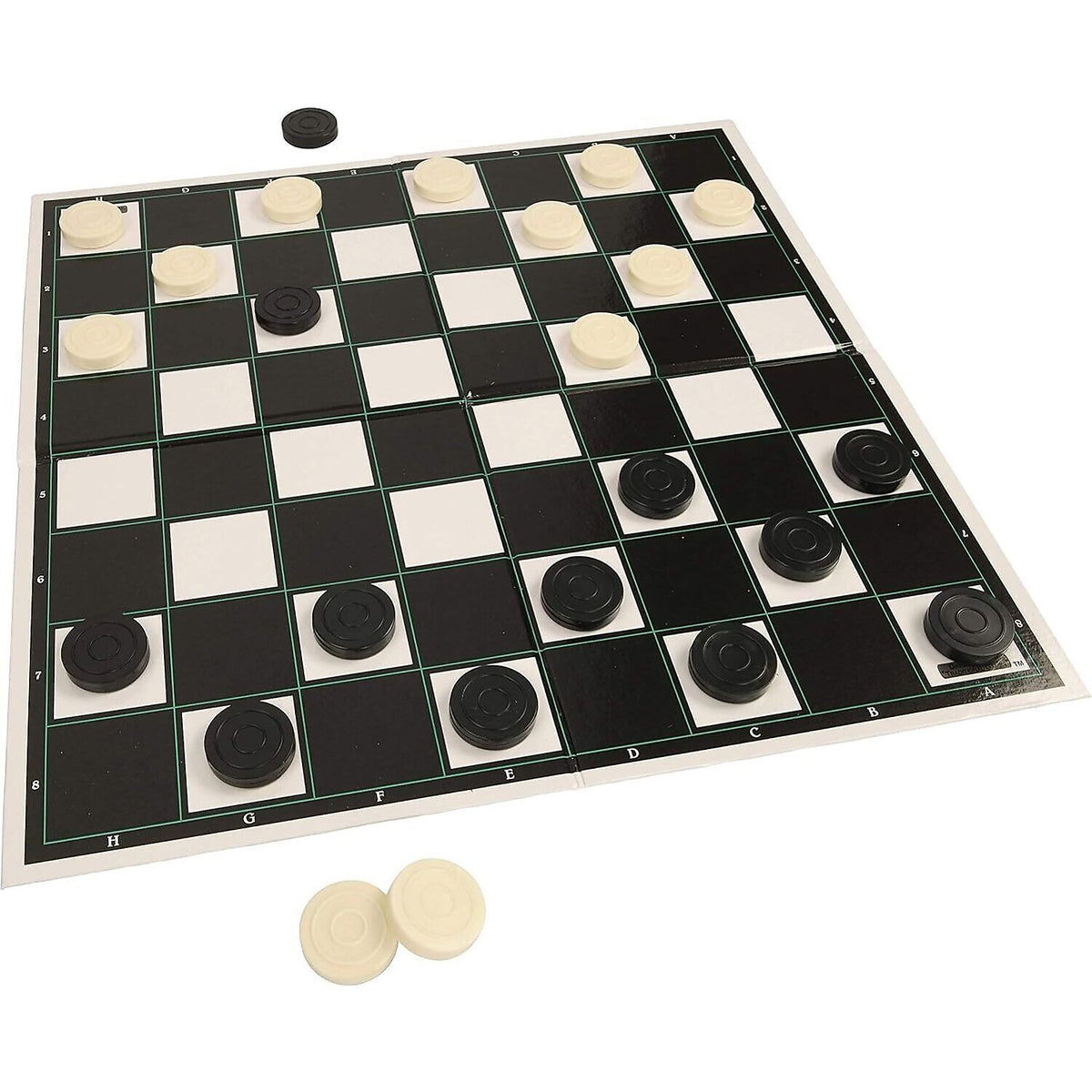 HTI Toys - Draughts Board Game Family Game