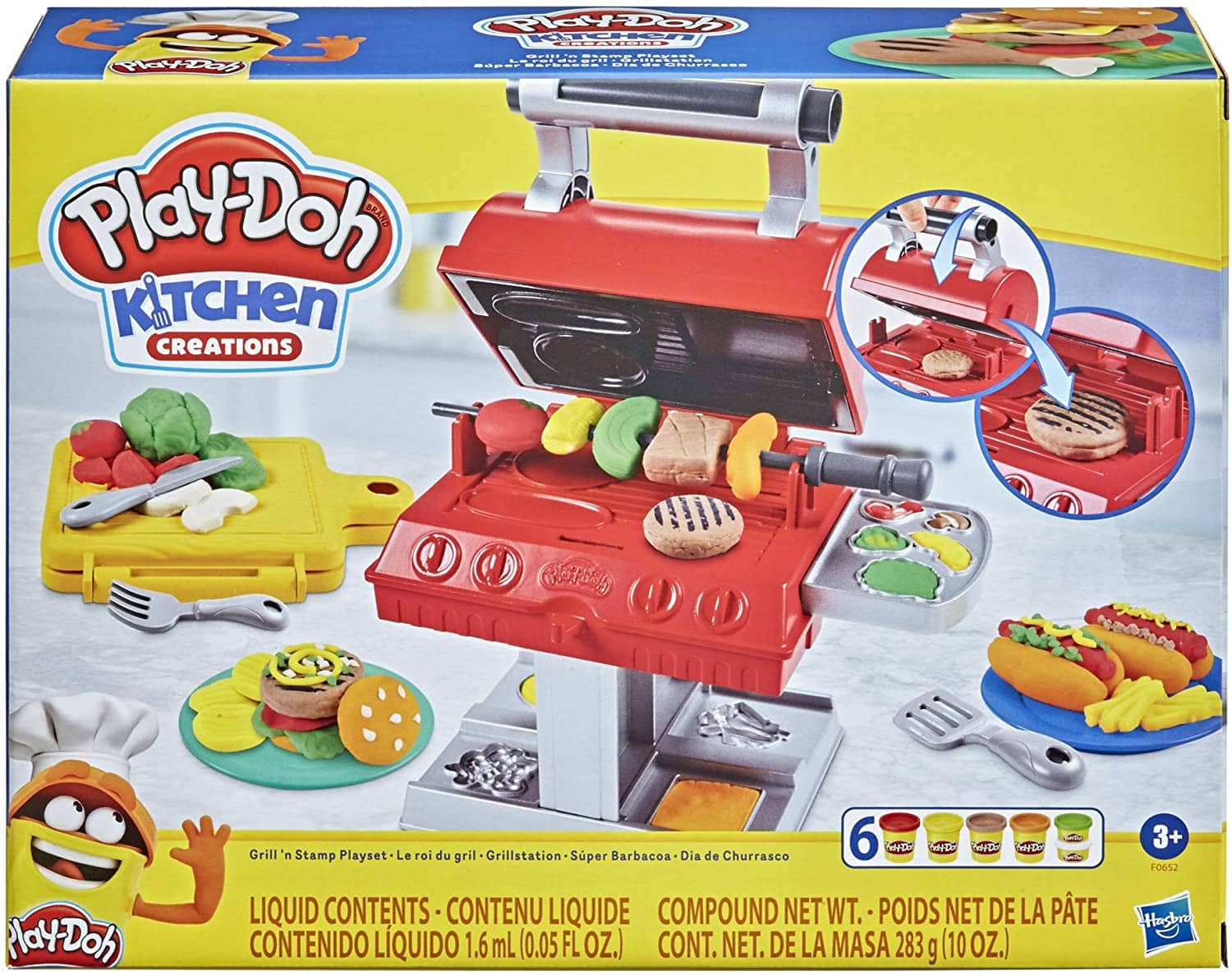 Play-Doh - Kitchen Creations Grill 'n Stamp Playset