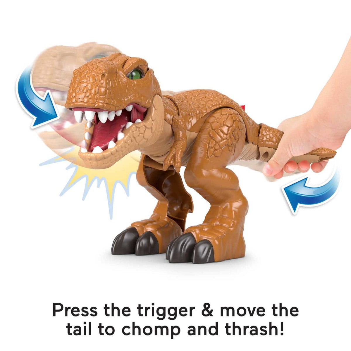 Imaginext - Jurassic World Thrashin Action T.rex Mattel