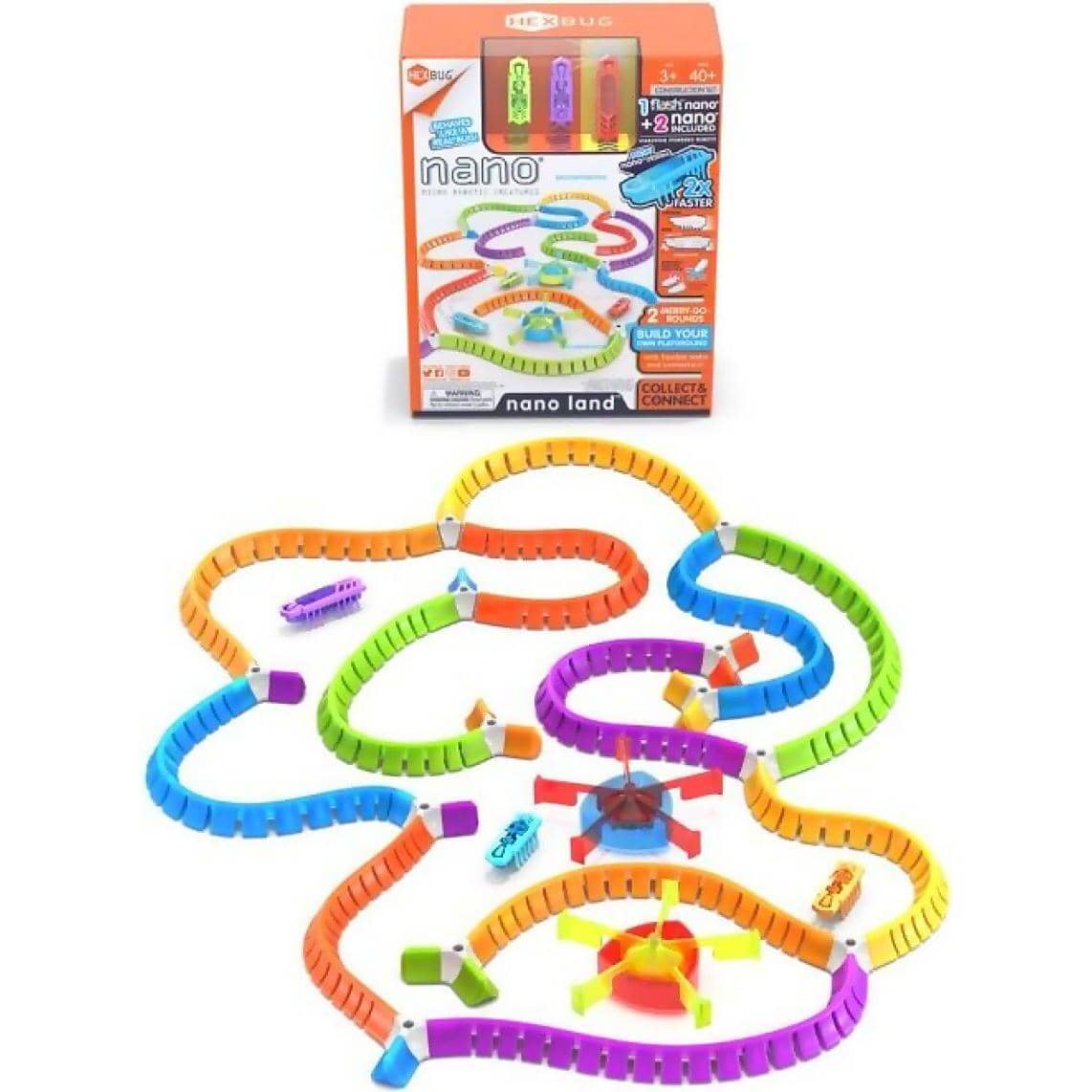 Hexbug - Flash Nano Land 40+ Pieces