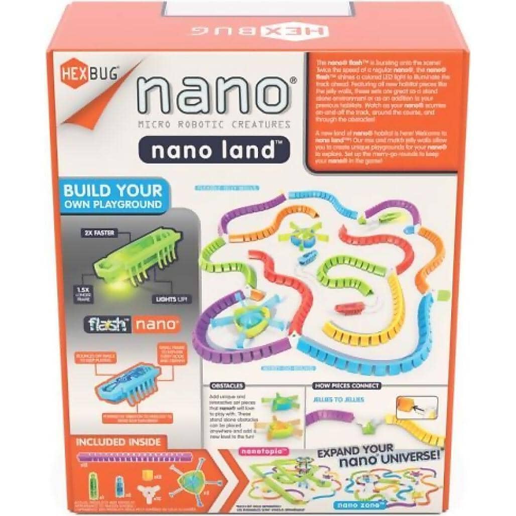 Hexbug - Flash Nano Land 40+ Pieces