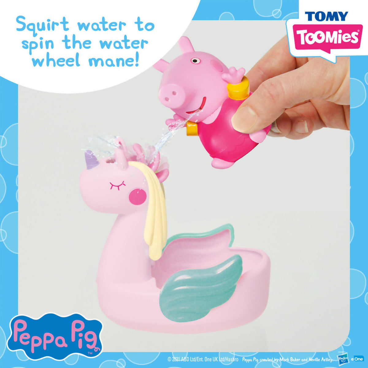 TOMY - Toomies Peppa Pig Bath Toys Set