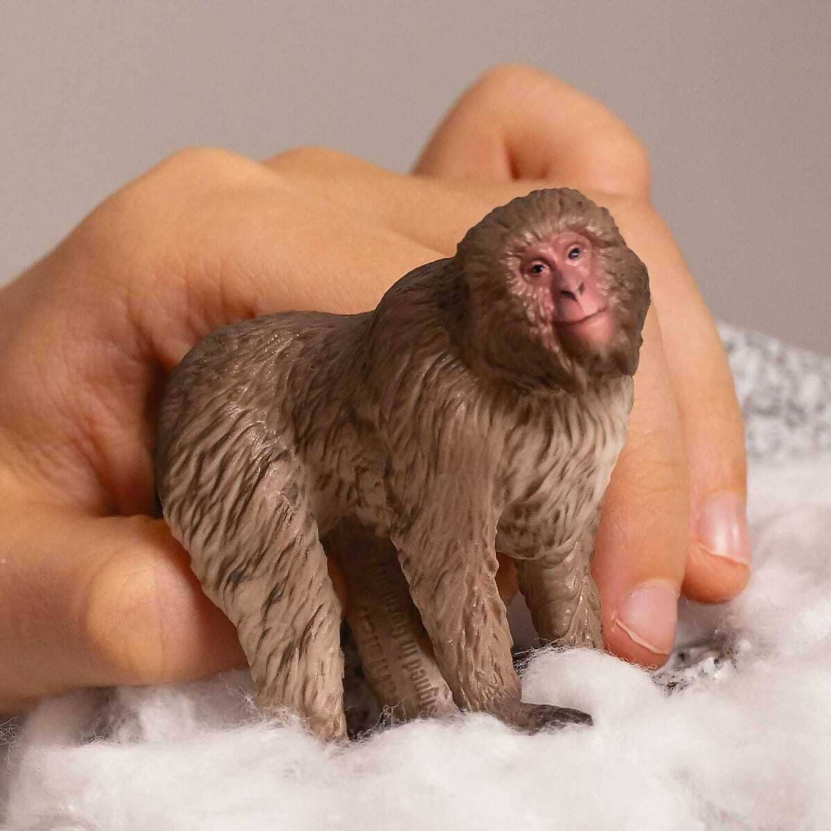Schleich - Japanese Macaque Pink Face Monkey