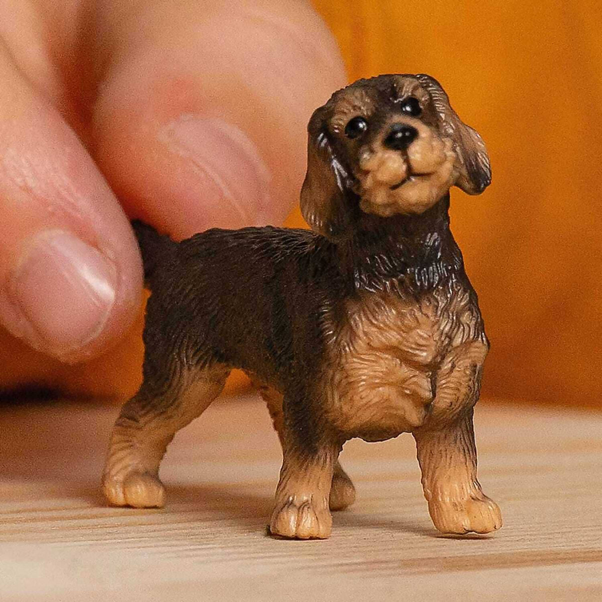Schleich - Wire Haired Dachshund Dog Figurine