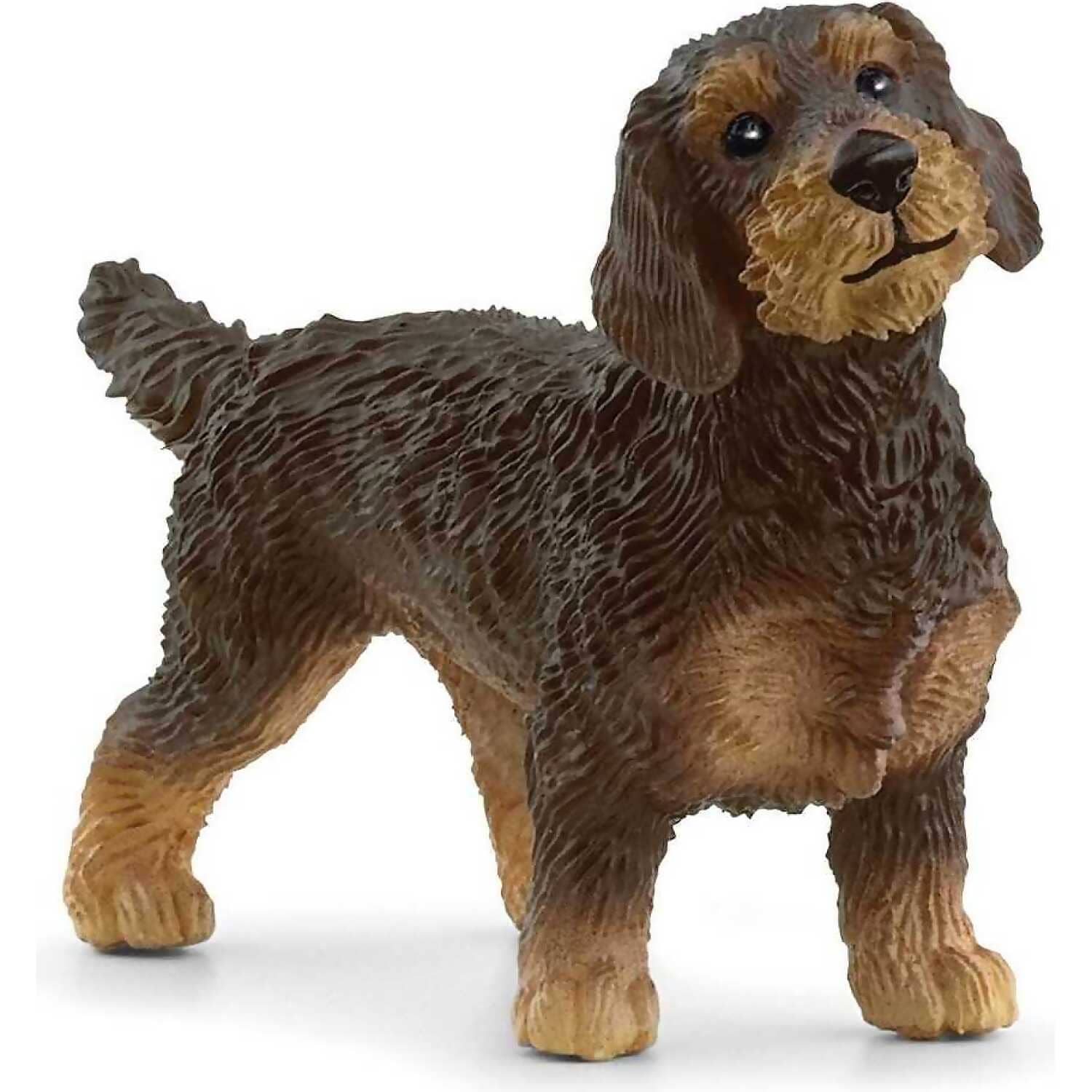 Schleich - Wire Haired Dachshund Dog Figurine