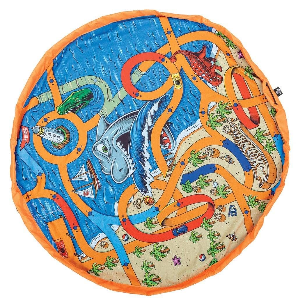 Hot Wheels - Play Pouch Toy Storage Bag & Mat