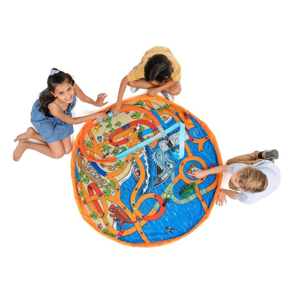 Hot Wheels - Play Pouch Toy Storage Bag & Mat