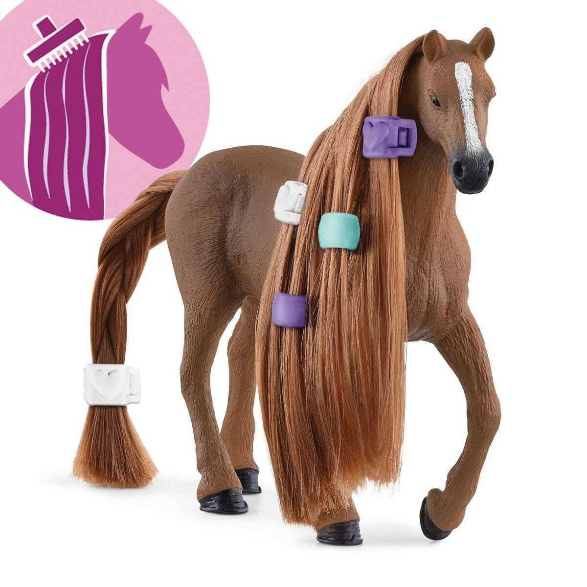 Schleich - Beauty Horse English Thoroughbred Mare - Horse Club Sofia s Beauties Animal Playset