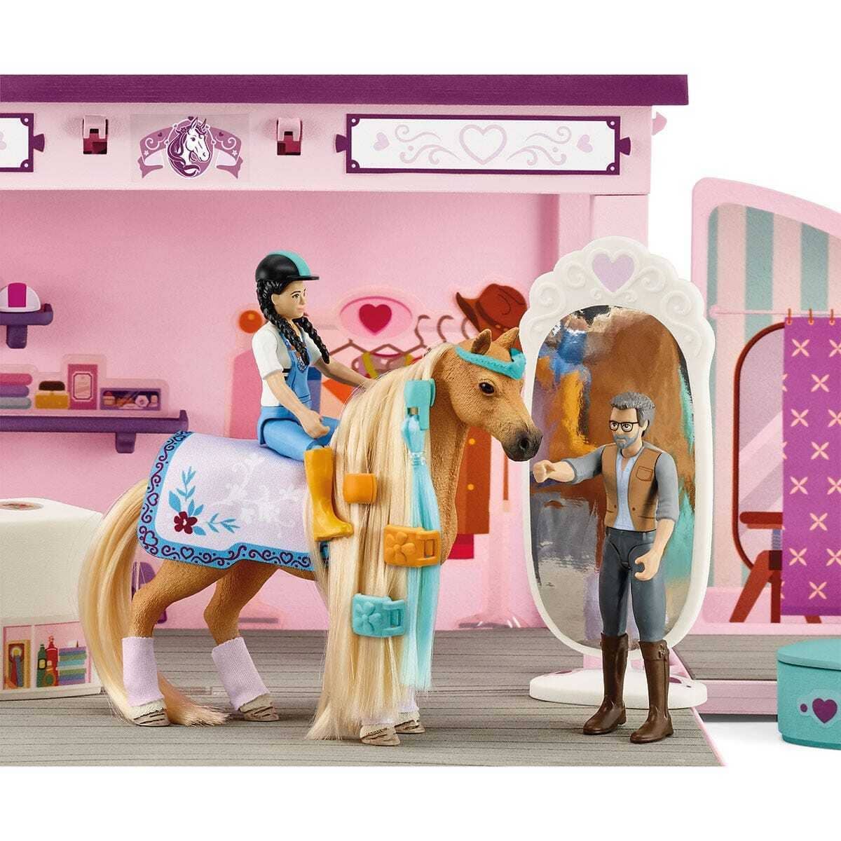Schleich - Horse Pop-up Boutique - Horse Club Sofia s Beauties Animal Playset