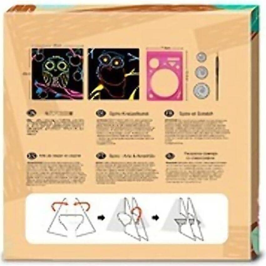 Avenir - Scratch Spiro Art Owl - Johnco