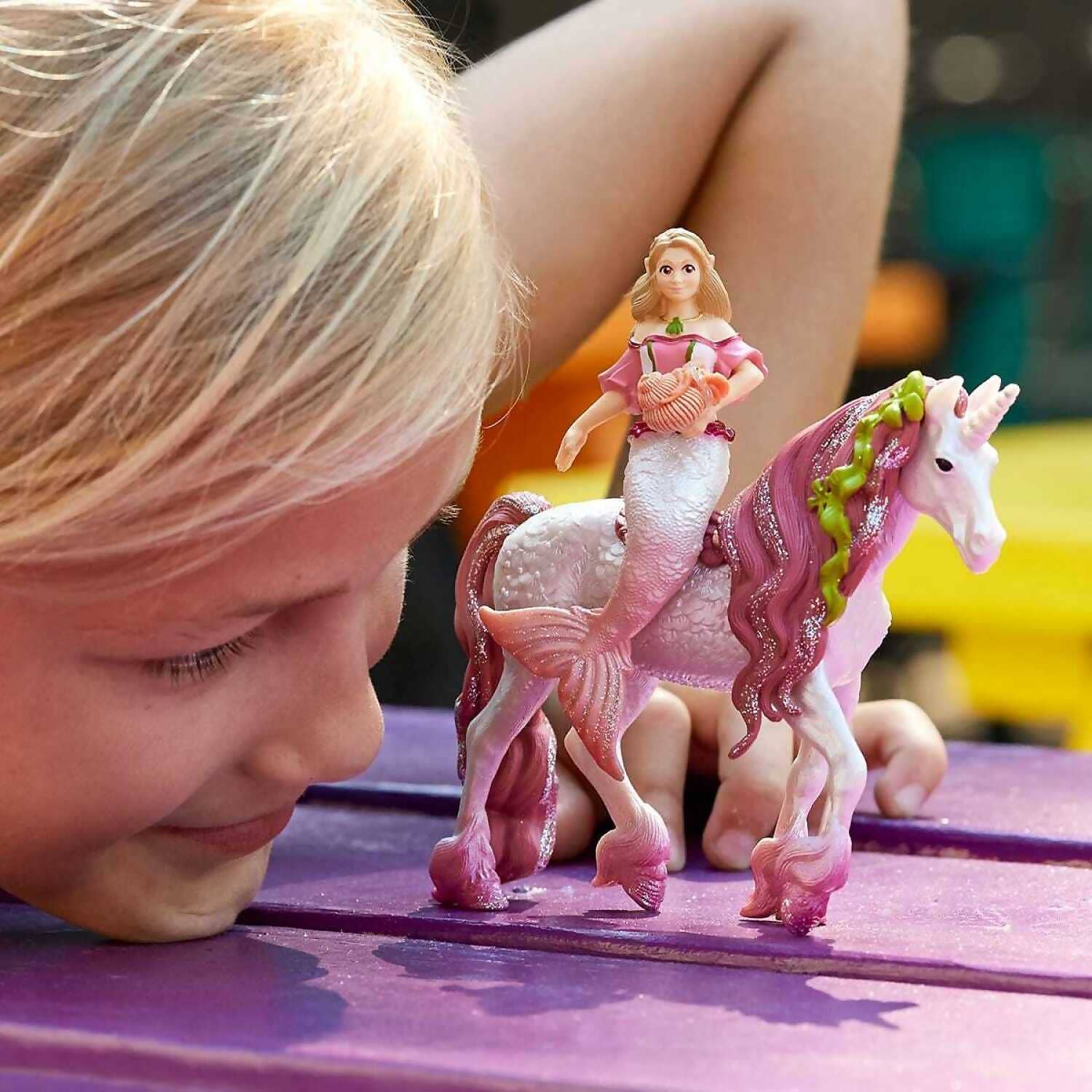 Schleich - Mermaid Feya On Underwater Unicorn
