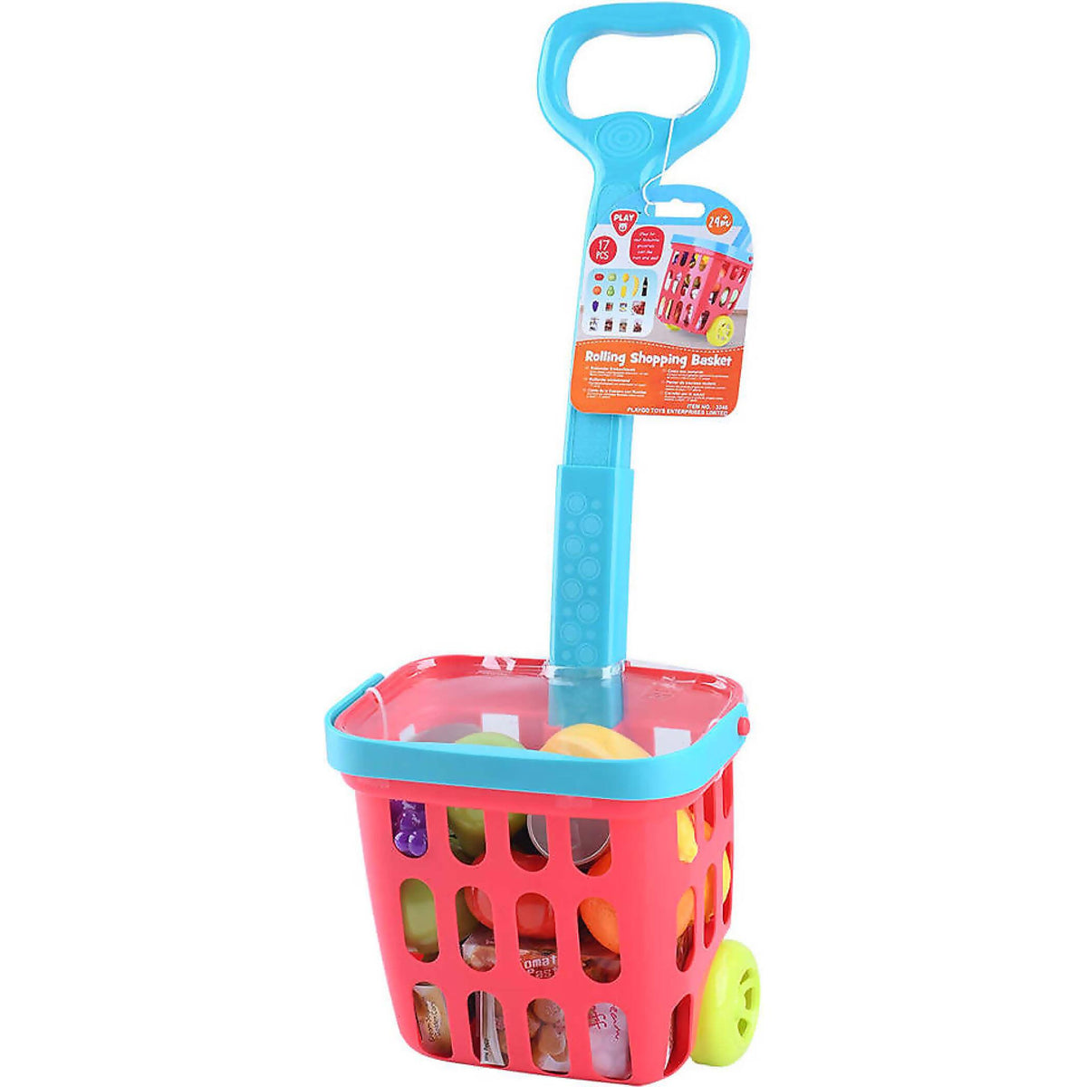 Playgo Toys Ent. Ltd - Rolling Shopping Basket