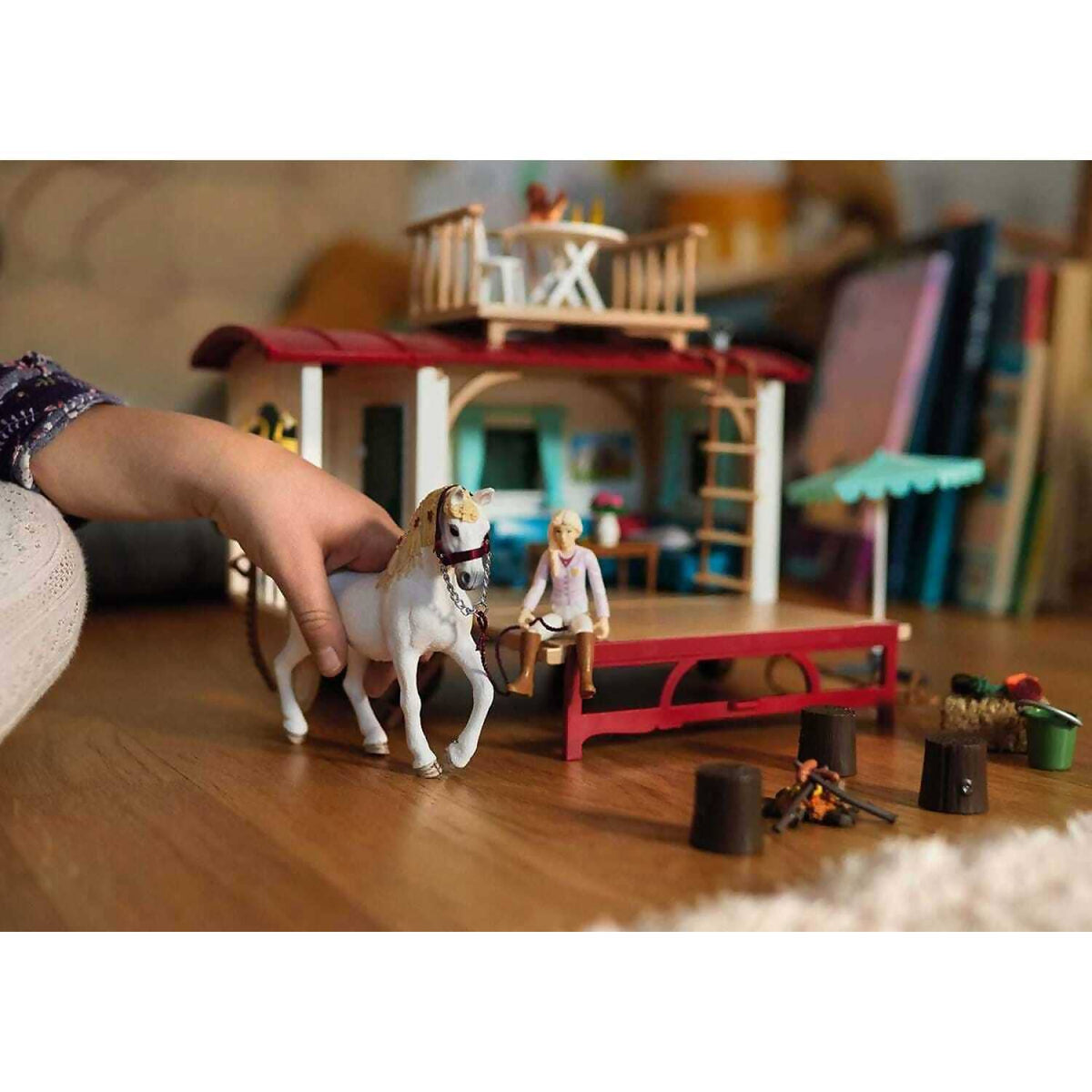 Schleich - Caravan For Secret Horse Club Meetings Figurine Playset