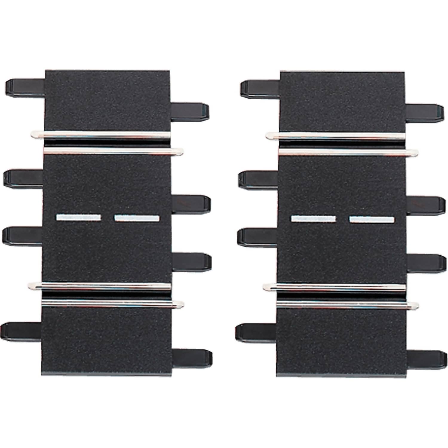 CARRERA - DIGITAL 1:32 ACCESSORIES - 1/4 STRAIGHTS (2) 2 X 8.6CM TRACK PIECES - SLOT CAR TRACK ACCESSORIES ALSO SUITS 1:24 & EVOLUTION