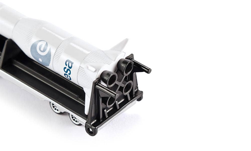 Siku - Low Loader With Rocket Transport Load-up