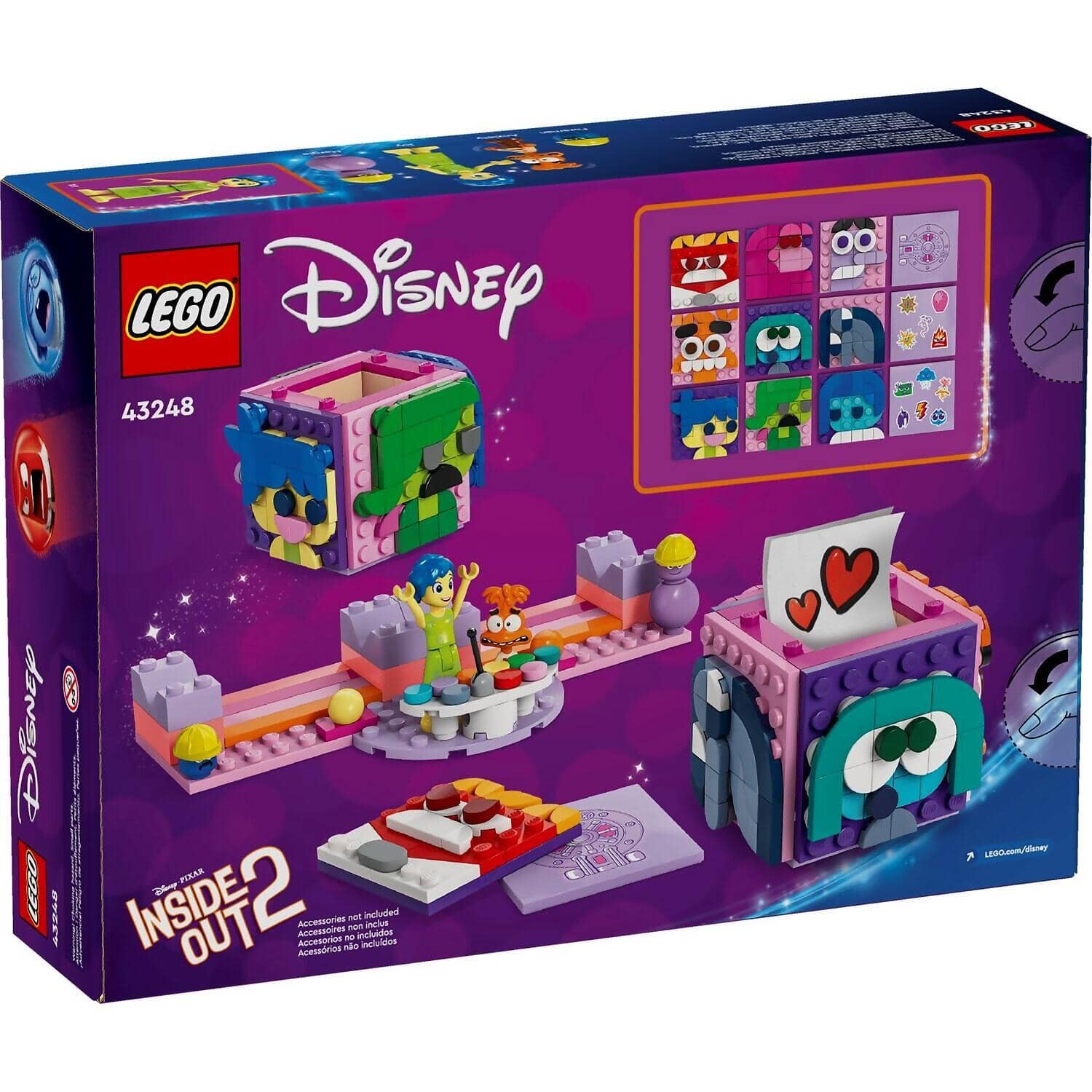 LEGO® 43248 Inside Out 2 Mood Cubes - Disney