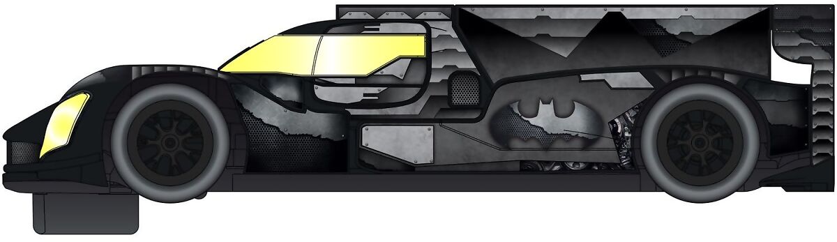 SCALEXTRIC - C4140 BATMAN CAR