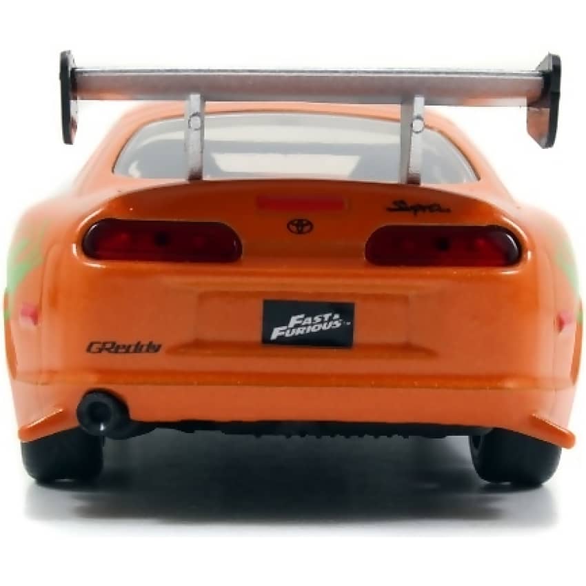 JADA TOYS - FAST & FURIOUS 1995 TOYOTA SUPRA ORANGE 1:32 SCALE DIECAST VEHICLE