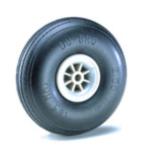 DUBRO - 3-1:4' TREAD LIGHT WHEELS 1PCS 325TL