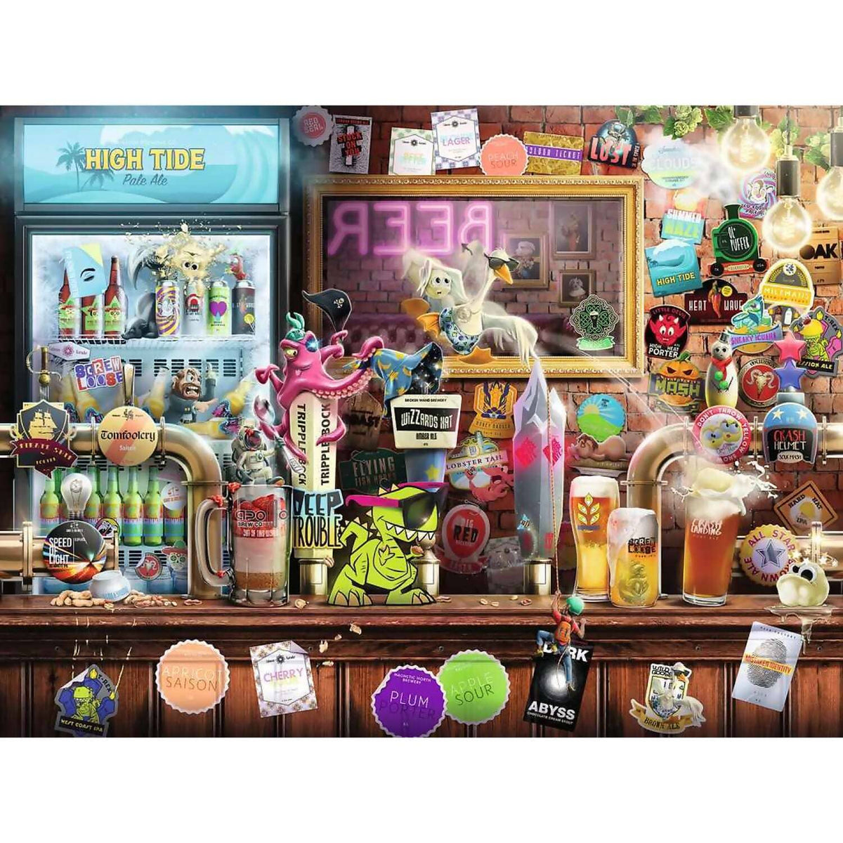 Ravensburger - Craft Beer Bonanza Jigsaw Puzzle 500 Pieces