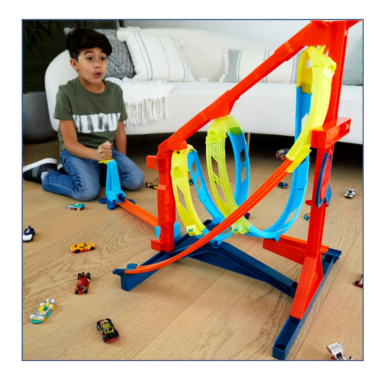 Hot Wheels - Track Builder Unlimited Corkscrew Twist Kit Mattel