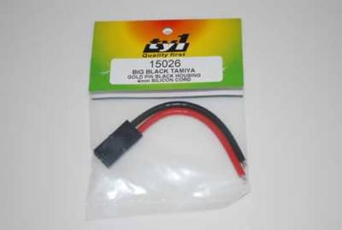 TY1 - BIG BLACK TAMIYA FEMALE WITH WIRE TY15026