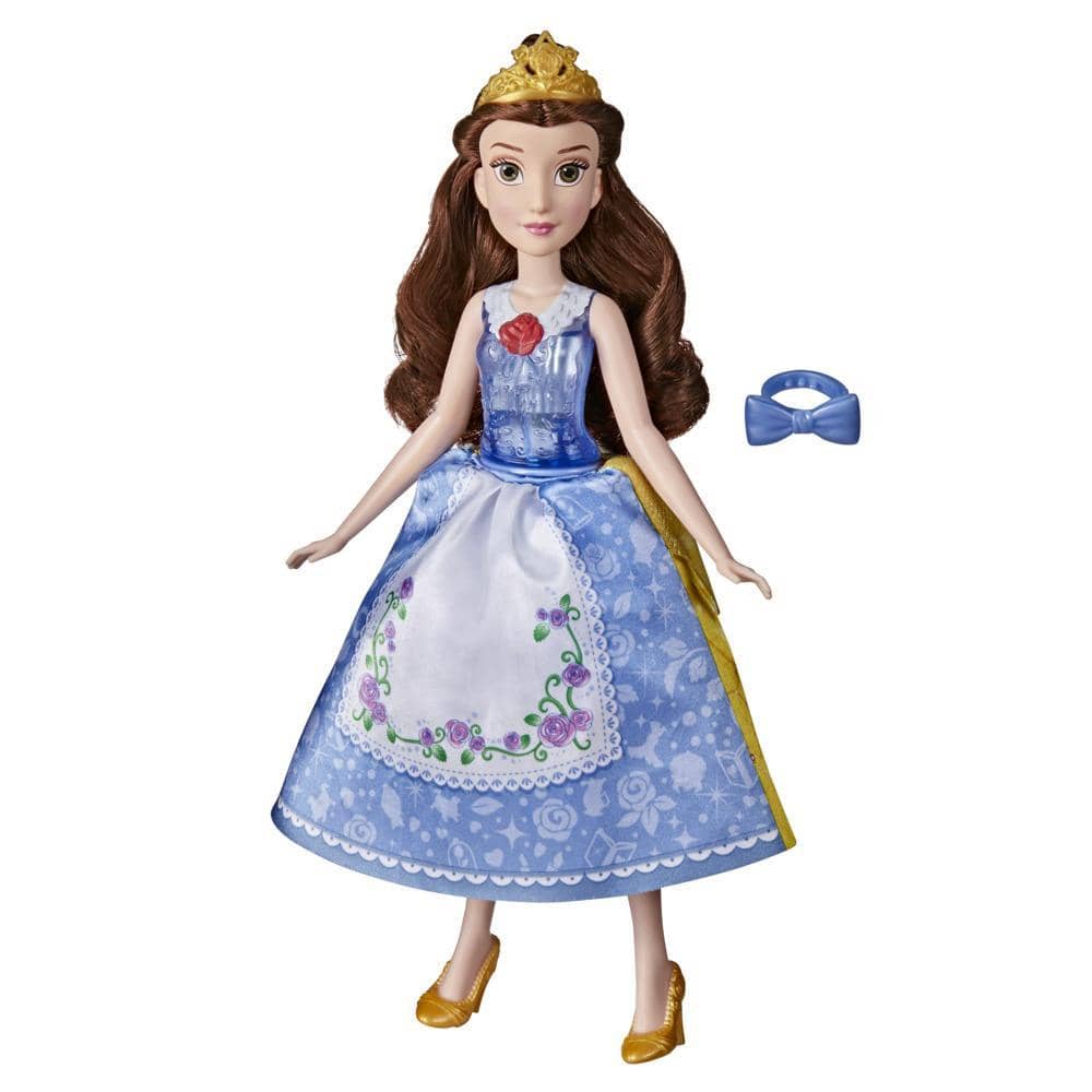 Disney - Princess Belle Fashion Doll Spin & Switch