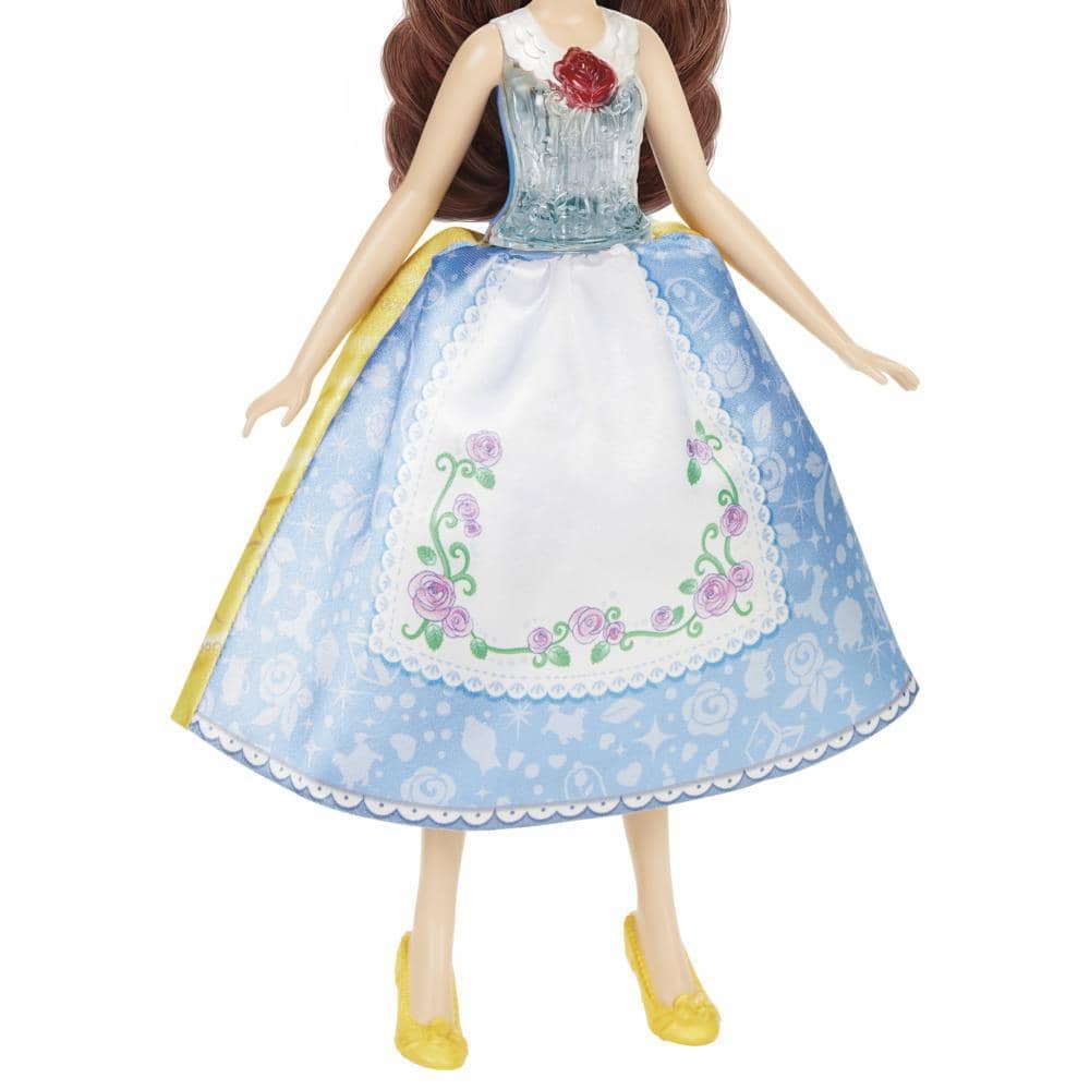 Disney - Princess Belle Fashion Doll Spin & Switch