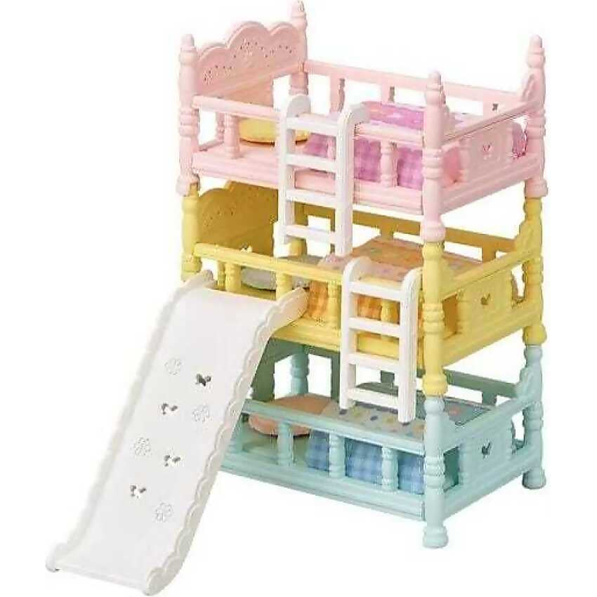 Sylvanian Families - Triple Bunk Beds Playset
