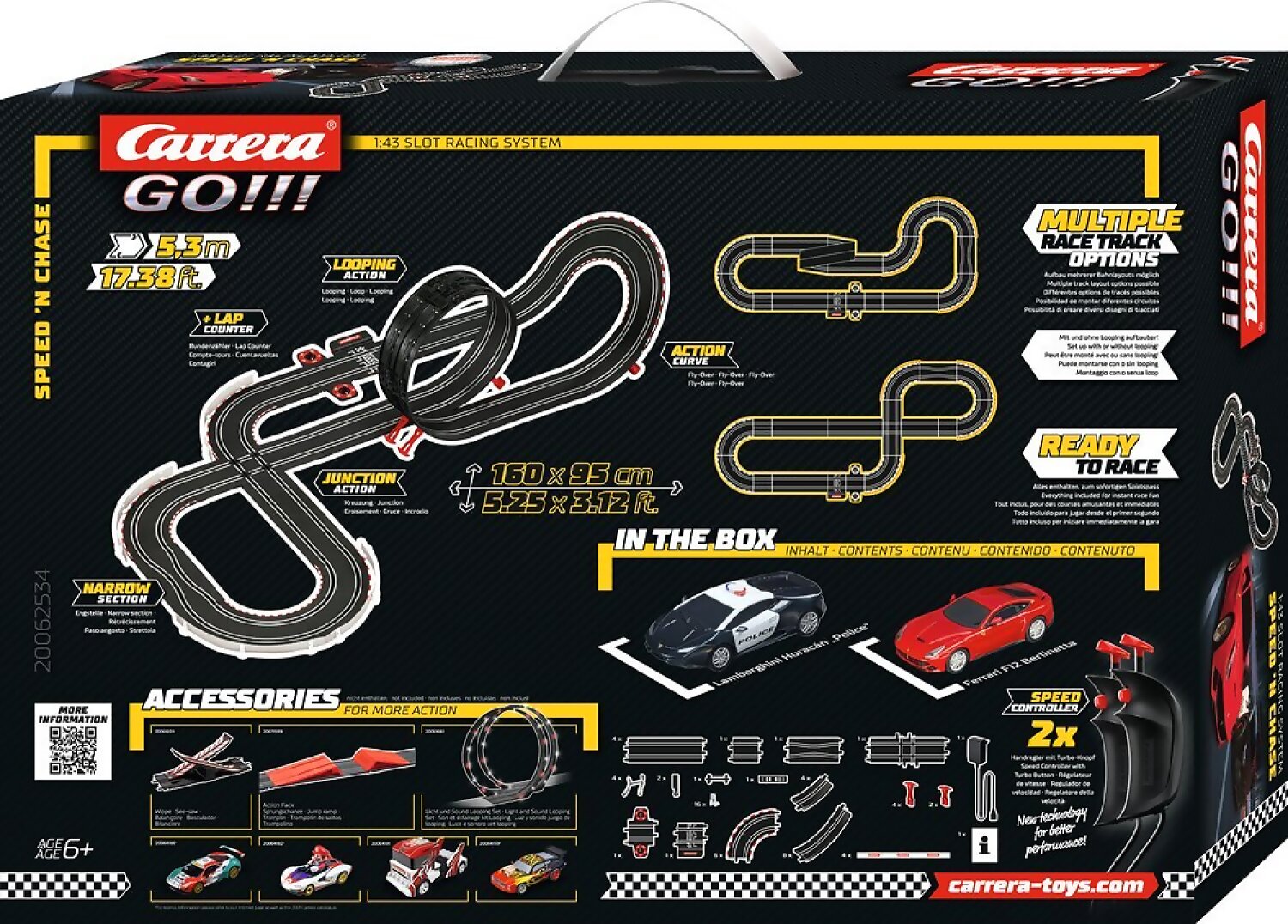 CARRERA - GO! SPEED N CHASE 5.3M