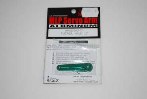 AIR WILD ALUMINIUM SERVO ARM HALF 1.5' FUTABA