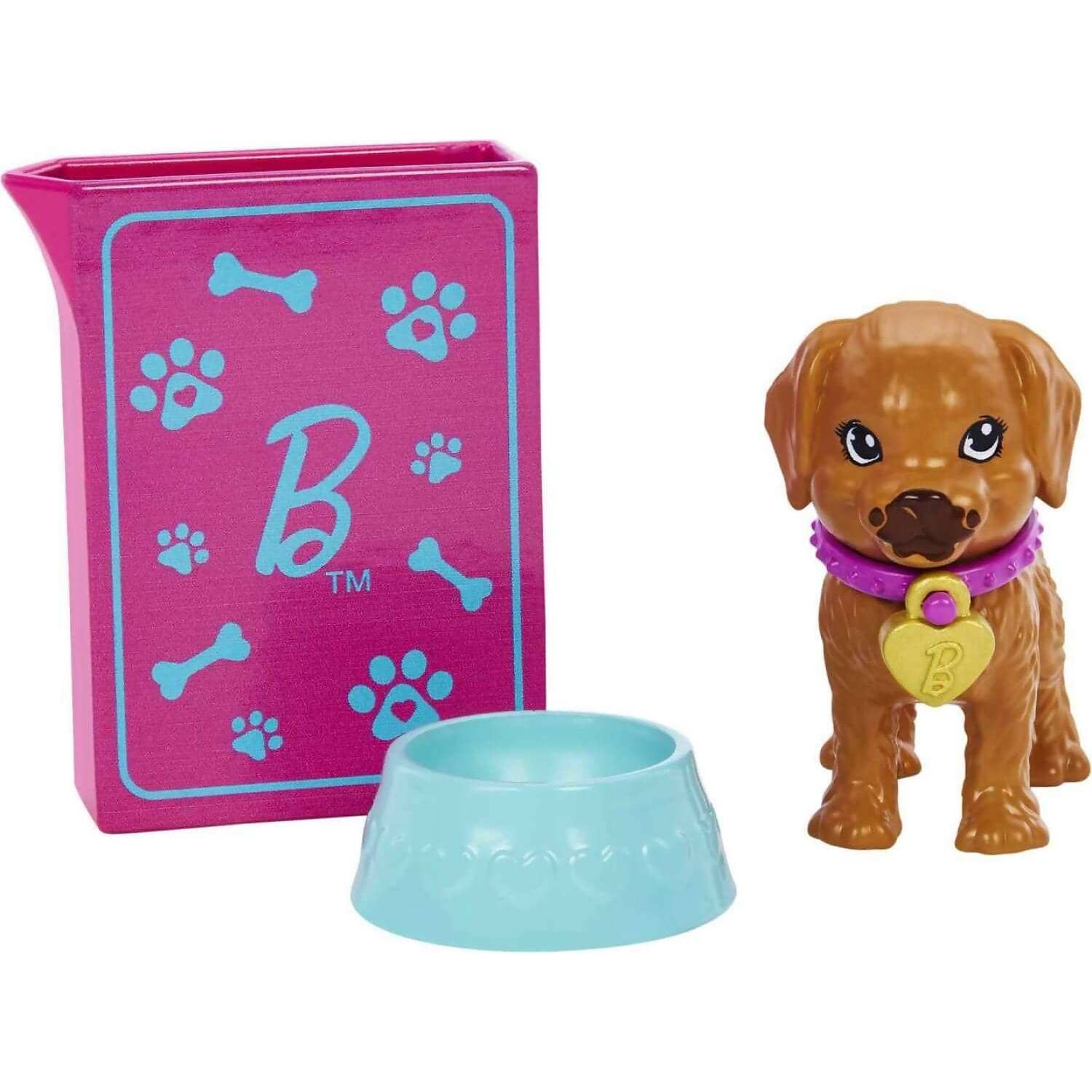 Barbie - Doll And Accessories Puppy Adoption Playset With Doll 2 Puppies And Color - Mattel