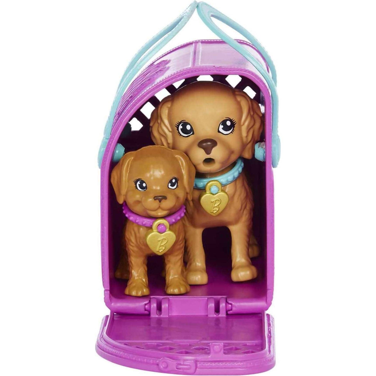 Barbie - Doll And Accessories Puppy Adoption Playset With Doll 2 Puppies And Color - Mattel