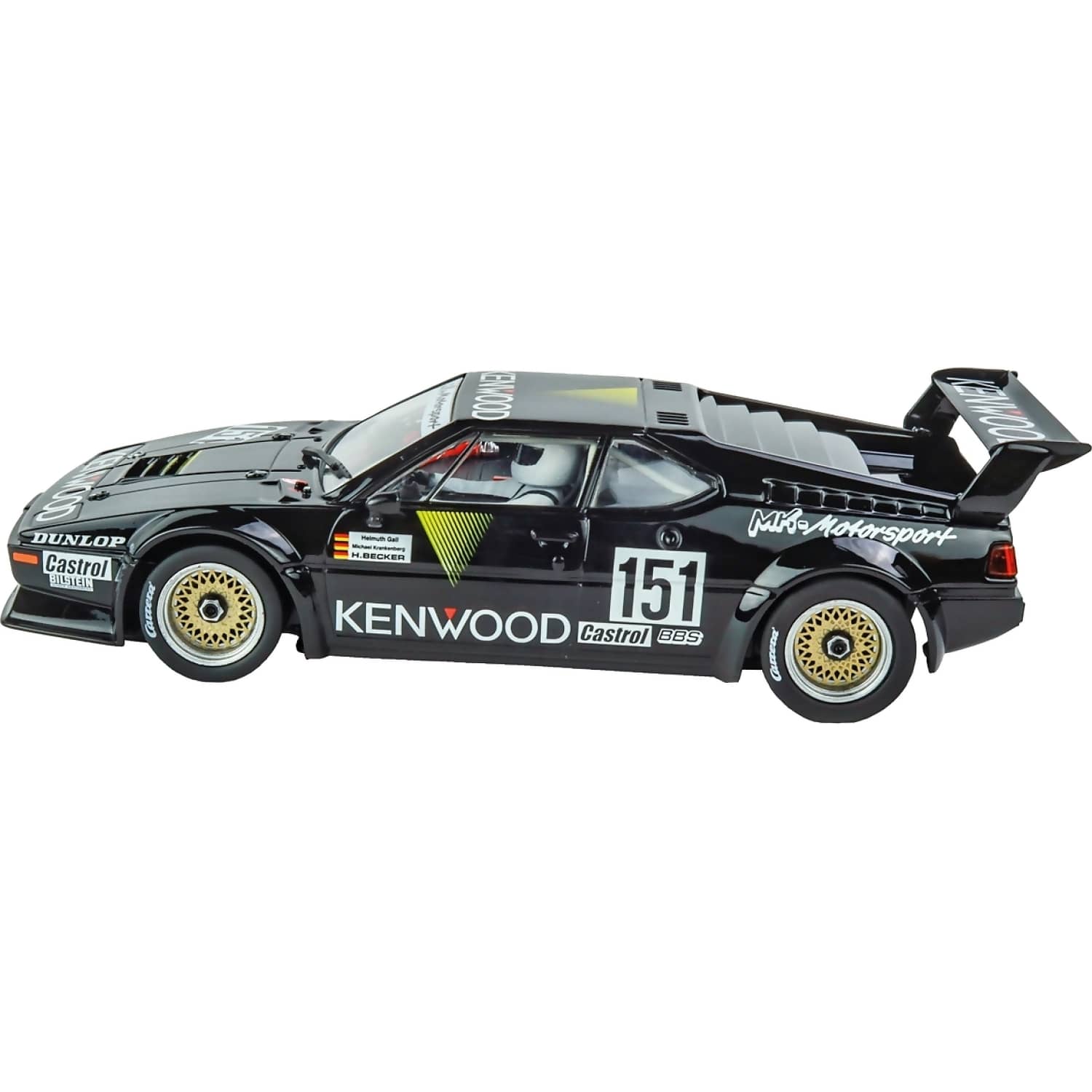 CARRERA - EVOLUTION 1:32 - BMW M1 PRO CAR MK-MOTORSPORT NO.151 DRM 1986 - SLOT CAR
